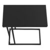 Accent Table, C - Shaped, Contemporary & Versatile Use - Black - Image 5