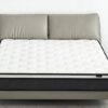 10" King Hybrid Mattress A Box, Pillow Top Bed Cushion With Breathable And Hypoallergenic Design, Medium Firm For Lumbar Support - White / Gray - Image 4