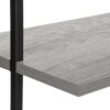Bookshelf, Bookcase, Etagere, Ladder, 5 Tier, For Office, Contemporary & Modern - Gray - Image 6