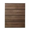 Liv - 4 Drawer Contemporary Wood Chest In With Soft Closing Drawers And Water Resistant - Brown - Image 10