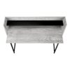 Computer Desk For Home Office, Laptop, Storage Shelves - Gray - Image 5