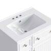 Bathroom Vanity Cabinet With Sink - White - Image 16