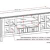 Acadian - TV Media Stand - White - Image 10