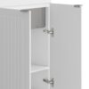 Murphy - Laundry Cabinet With Faucet And Stainless Steel Sink - White - Image 4