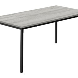 Table Rectangular, Contemporary / Modern - Gray