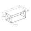 Table Rectangular, Contemporary And Modern - Gray - Image 4