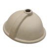 Oval Undermount Bathroom Sink With Overflow Feature - White - Image 4
