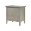 3 Drawer Nightstand - Silver Champagne - Image 3