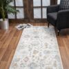 Noble - 2'7" X 7'3" Area Rug - Ivory - Image 3