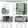 30" Bathroom Vanity Set With Sink, Featuring Soft Close Doors, And 3 Drawer Design - Sage Green - Image 4