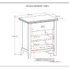 Artisan - Bedside Table - Black - Image 2