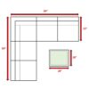 6 Piece Seating Group With Premium Cushions - Gray Mix - Image 4