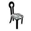 Key Design, Dining Chairs (Set of 2) - White / Black - Image 12