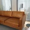 Juno - Sectional Left Waxy Sofa - Cognac - Image 10