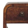 Extra Mini Curve Lower Nightstand - Chestnut - Image 7