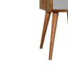 Mini Hand Painted Bedside Table - Light Blue - Image 7