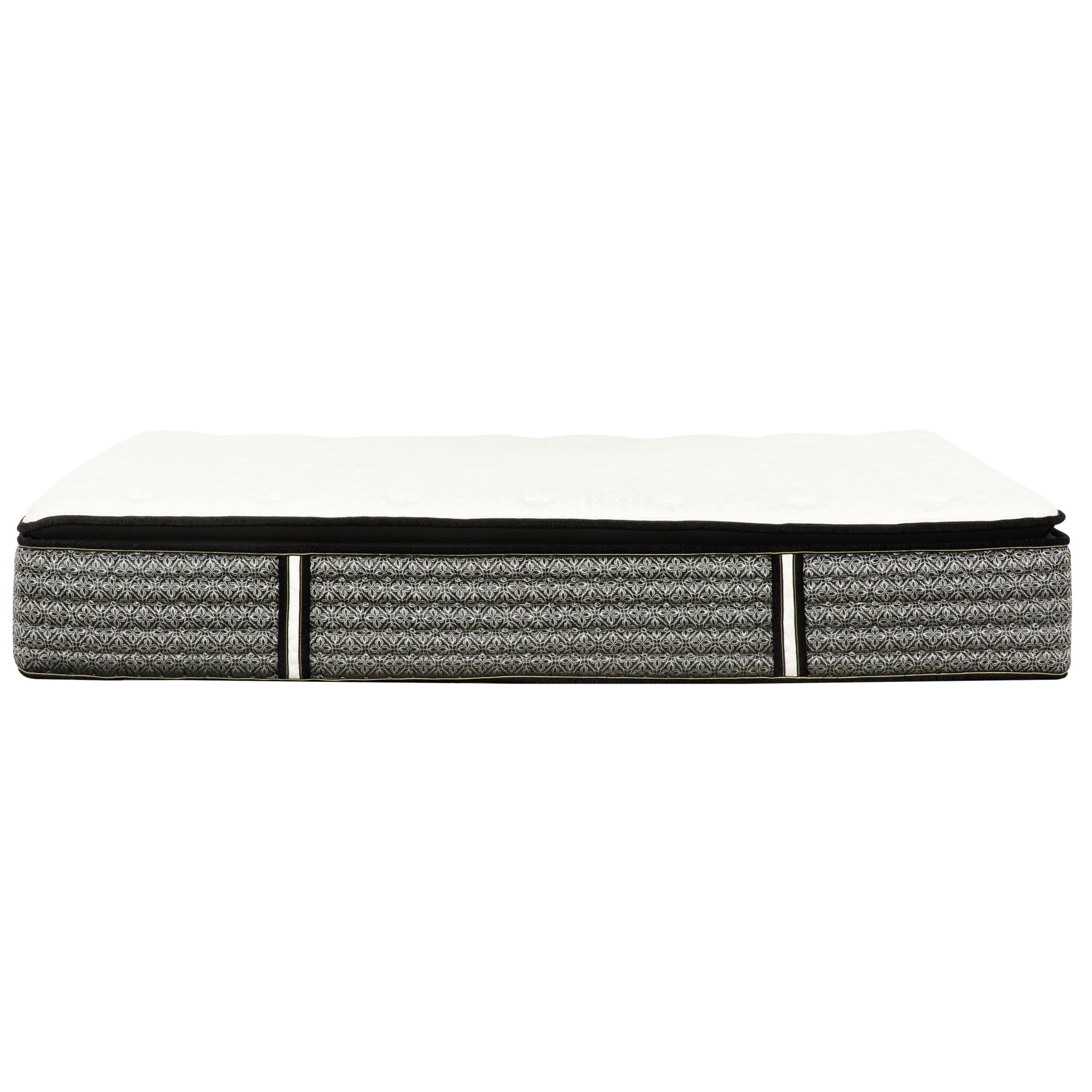 Premium 14" Queen Size Hybrid Mattress In A Box Plush Gel Memory Foam Top With Cooling Technology - Gray / White - Image 4