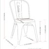 Fletcher - Dining Side Chair (Set of 2) - Distressed White - Image 10