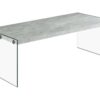 Table, Rectangular, Contemporary / Modern - Gray - Image 2