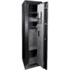 5.51 Cubic Ft Tall Biometric Rifle Safe - Black - Image 4