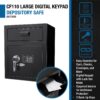 1 1 Cu Ft Keypad Depository Safe - Black - Image 11