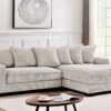 Luxe - Oversized 2 Piece Right Facing Sectional Couches For Living Room, L Shaped Sofa With Chaise - Ivory - Image 4