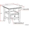 Amherst - End Table - Black - Image 4