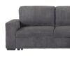 Melody - Sectional Sofa With Cushioning And 100% Fabric - Gray - Image 6
