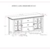 Artisan - Large Sideboard Buffet - Russet Brown - Image 11