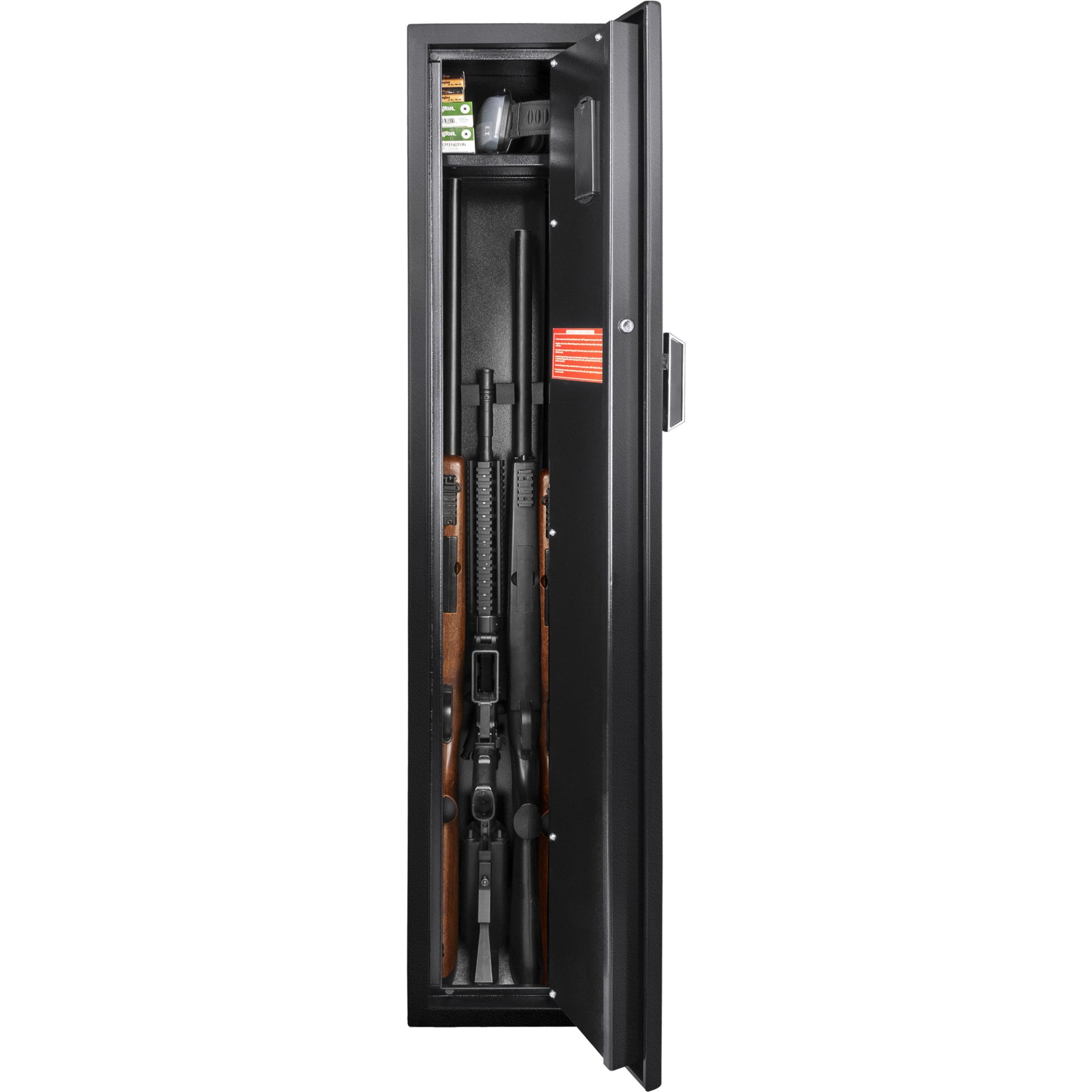 1.83 Cu Ft Biometric Keypad Rifle Safe - Black - Image 3