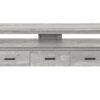 TV Stand, Console, Media Entertainment Center, Storage Drawers, Contemporary & Modern - Gray - Image 2