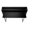 Computer Desk For Home Office, Laptop, Storage Shelves, Modern - Black - Image 5