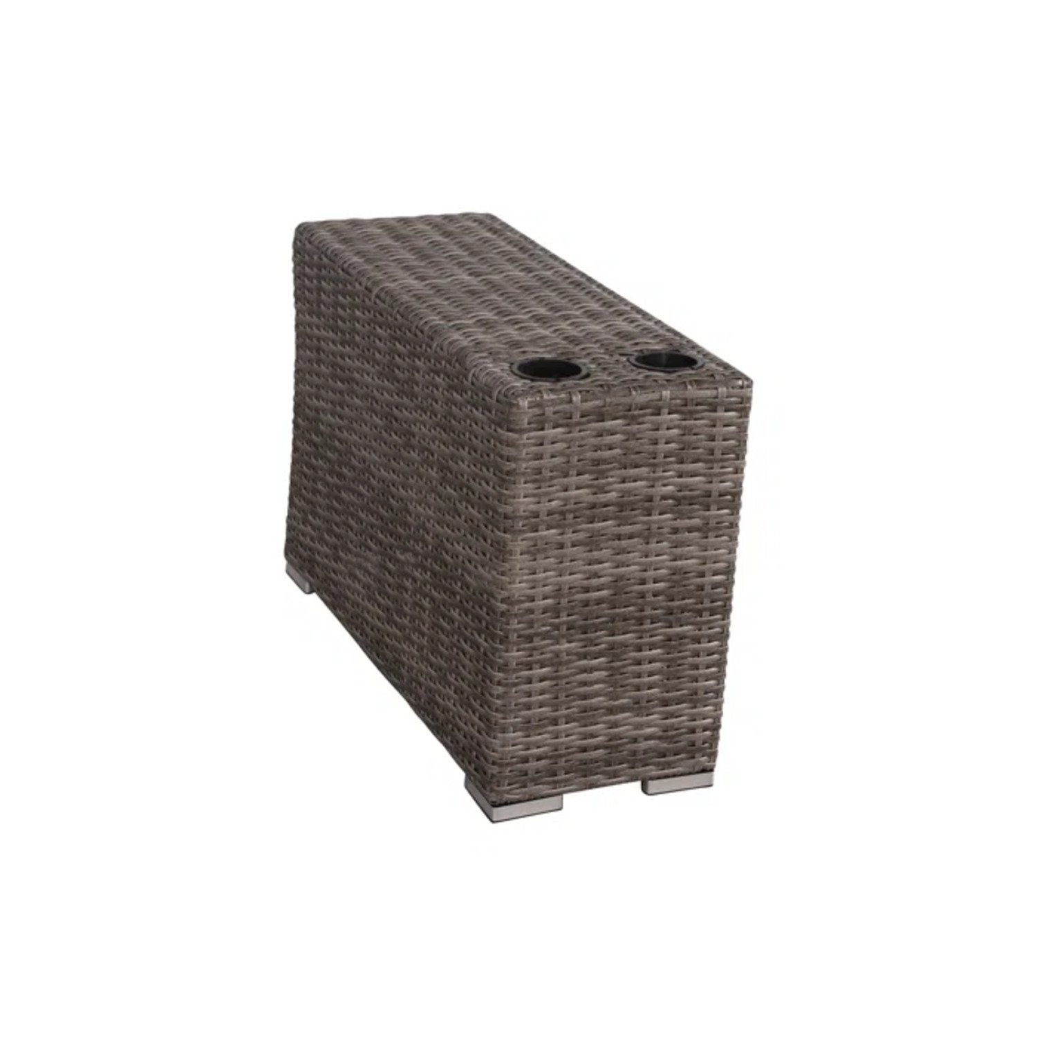 12 Piece Patio Seating Group With Cushions - Gray Mix - Image 7