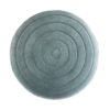 Vivienne - Round Pouf - Turquoise - Image 2