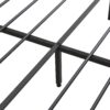 Full Size Modern Metal Platform Bed Frame With Upholstered Headboard, USB Liner, And Storage Drawers - Black / Gray - Image 10