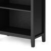 Artisan - 5 Shelf Bookcase - Black - Image 4
