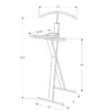 Bedroom Accent Organizer Suit Rack Bedroom - Espresso - Image 4