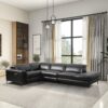 Zander - Reclining Sectional Sofa - Black - Image 5