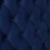 Brooklyn - Queen Tufted Panel Bed Headboard And Footboard Set - Navy Blue - Image 6
