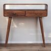 Curved Console Table - Caramel - Image 10