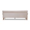 Alana Lawson - Three Cushion Tightback Sofa - Sky Neutral Beige - Image 4
