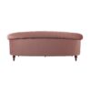 La Rosa - Victorian Chesterfield Tufted Sofa - Ash Rose Pink - Image 3