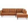 Lucco - Right Facing Sectional - Cognac Tan - Image 7