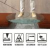 36" Round Tempered Glass Table Top Clear Glass 1 / 2" Thick Beveled Polished Edge - Transparent - Image 10