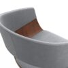Lowell - Adjustable Swivel Bar Stool - Stone Gray - Image 8