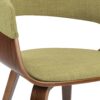 Lowell - Bentwood Dining Chair - Acid Green / Dark Brown - Image 7