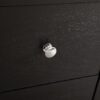 Elegant Transitional Media Chest - Black - Image 3