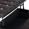 Harrison - Coffee Table Storage Ottoman - Tanners Brown - Image 7