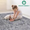 Marfi - 2' X 3' Bordered Area Rug - Blue / Ivory - Image 6