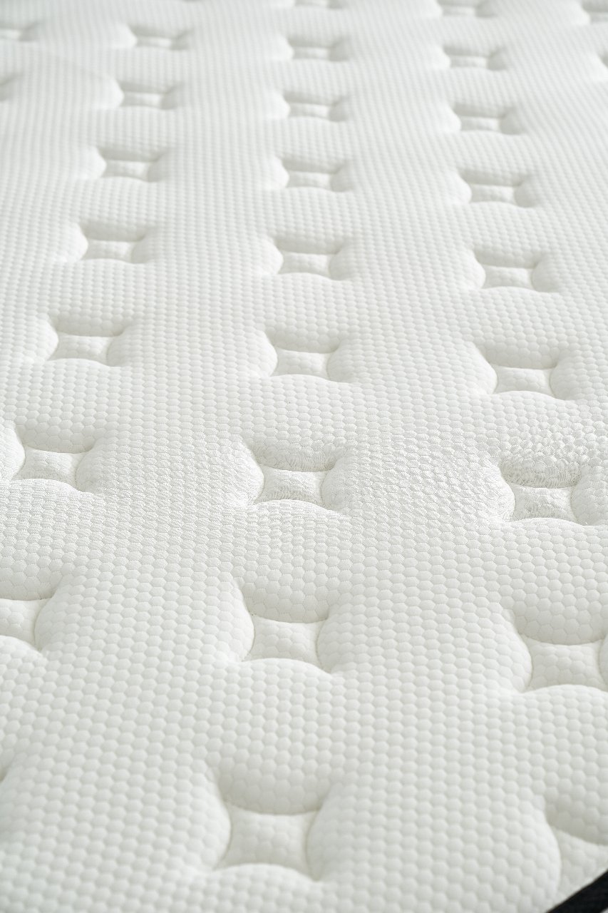 10" King Hybrid Mattress A Box, Pillow Top Bed Cushion With Breathable And Hypoallergenic Design, Medium Firm For Lumbar Support - White / Gray - Image 6